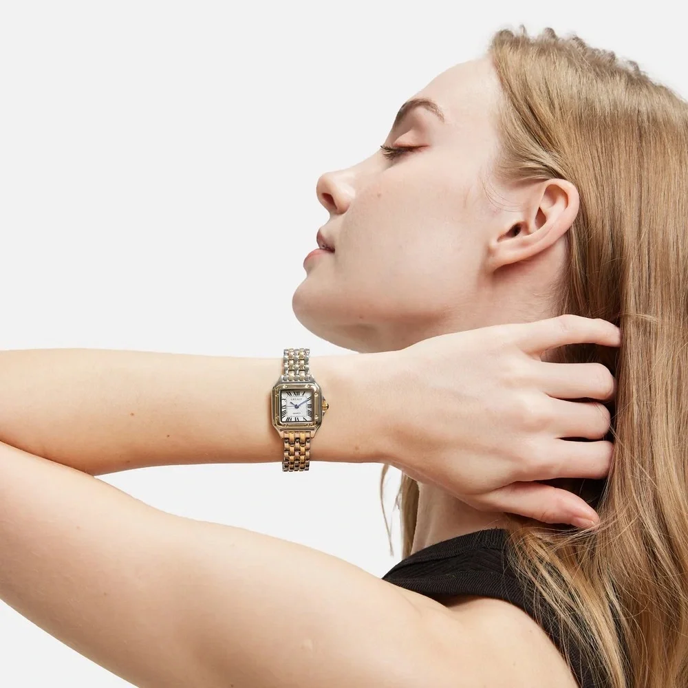 Panthere Classic Square Two-Tone Watch